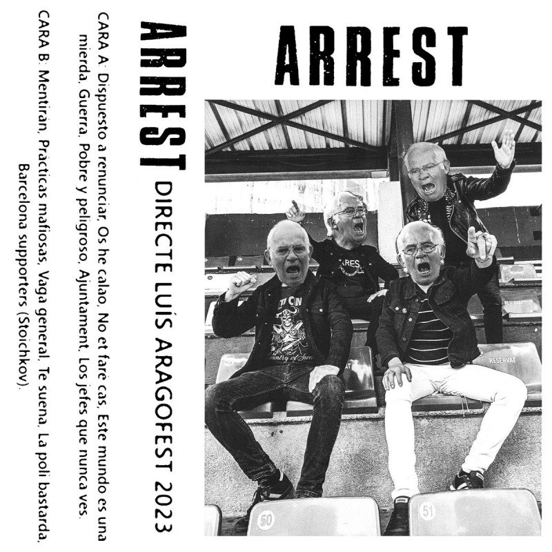 Arrest "Directe Lu​í​s Aragofest 2023"