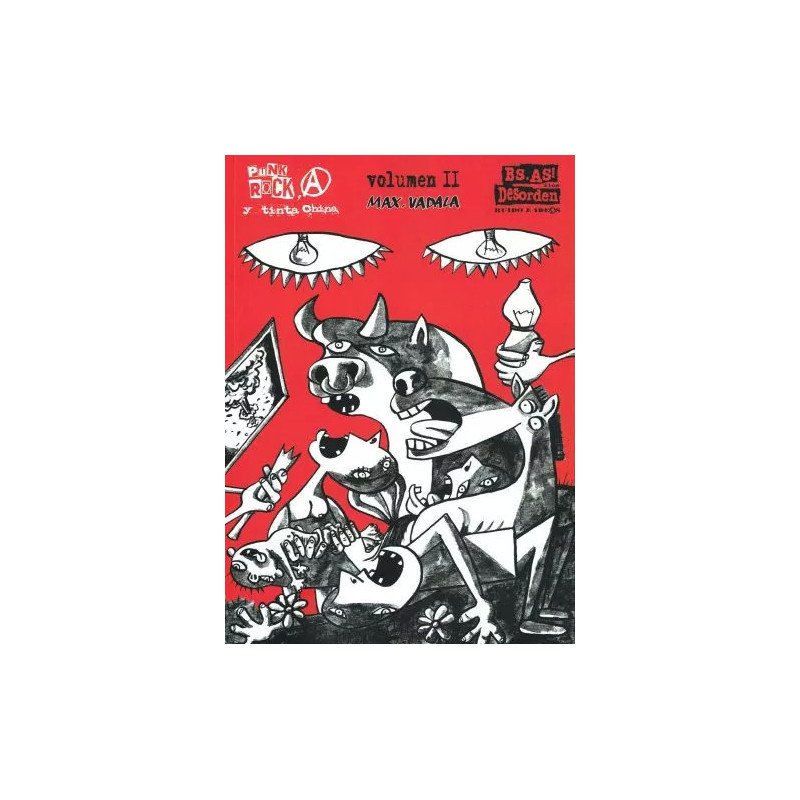 Max Vadala "Punk rock (A) y tinta china vol 2" Libro
