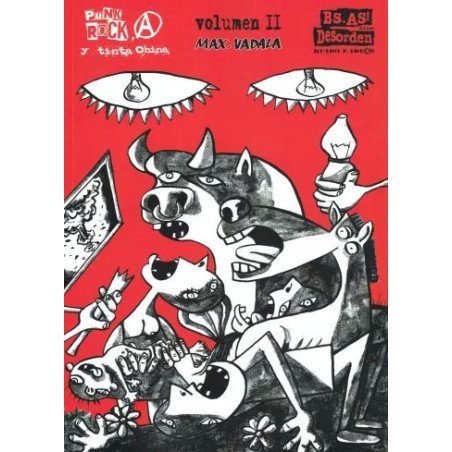 Max Vadala "Punk rock (A) y tinta china vol 2" Libro
