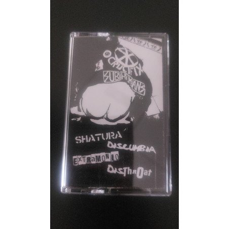 Disthroat / Shatura / Discumbia / Extramonio ‎– 4 Grupos Split Demo