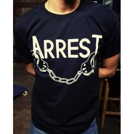 Arrest logo negra