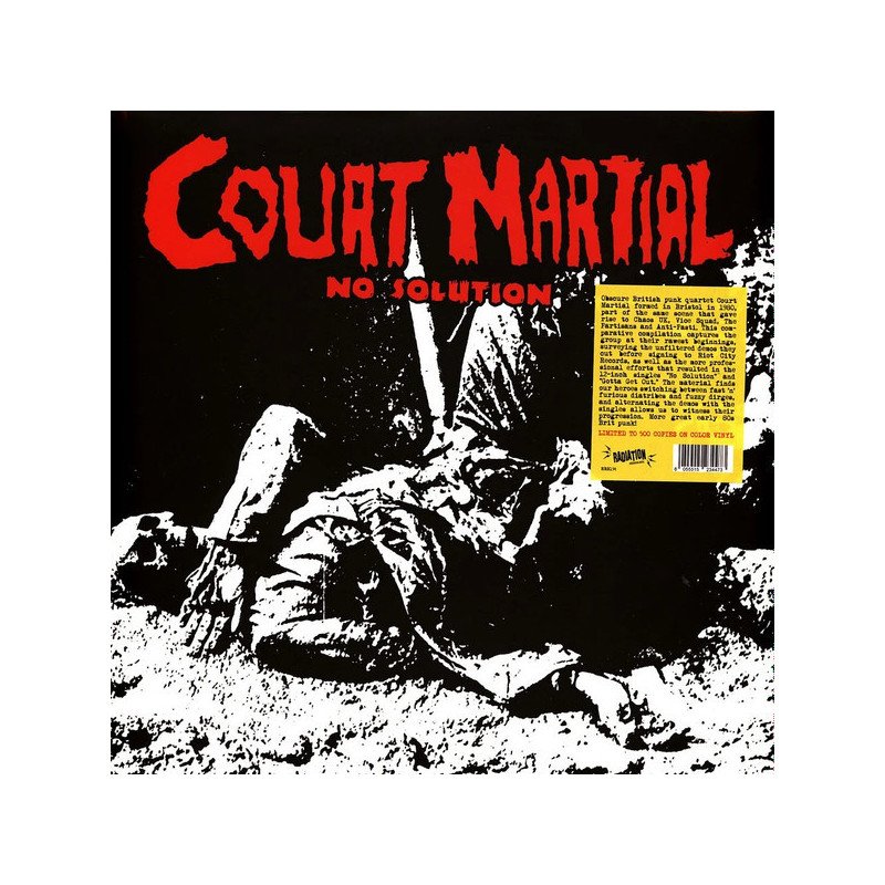 Court Martial ‎– No Solution (Singles & Demos 1981 / 1982)