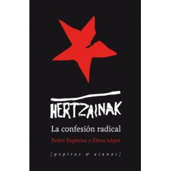 Hertzainak. La confesión radical. Pedro Espinosa y Elena Lopez.