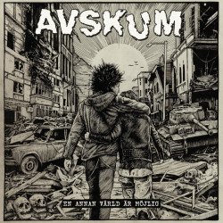 Avskum – En Annan Värld Är Möjlig (Red vinyl)