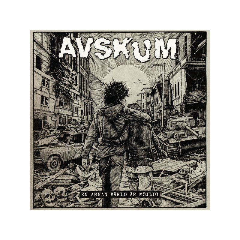 Avskum – En Annan Värld Är Möjlig (Red vinyl)