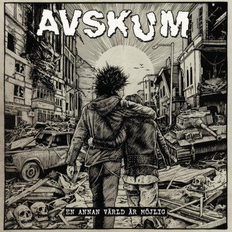 Avskum – En Annan Värld Är Möjlig (Red vinyl)